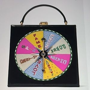 🎲  KATE SPADE FORTUNE FAVORS EMBELLISHED 3D TOP-HANDLE CROSSBODY 🎲 NWT 🎲